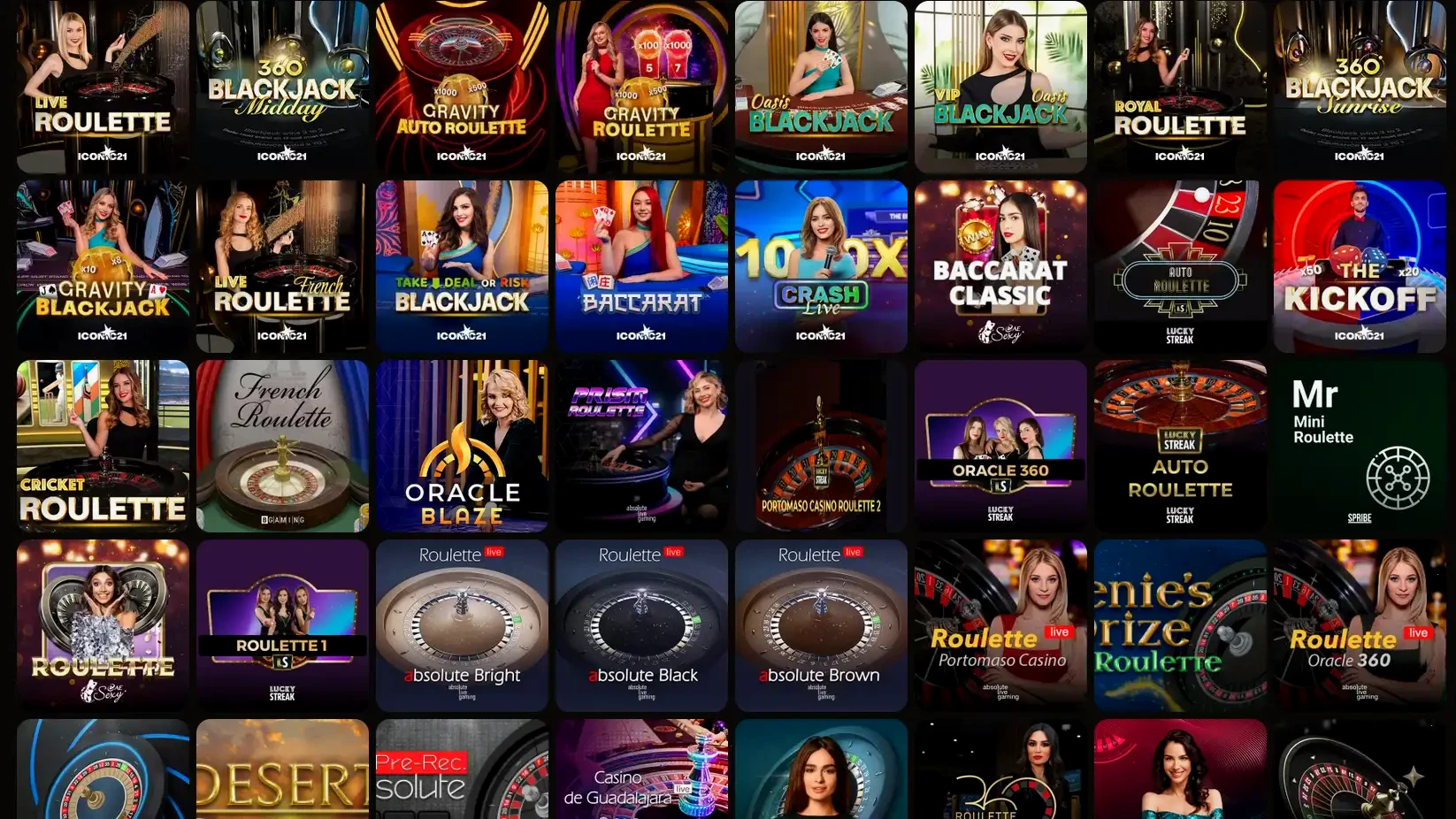 Woo Casino mobilní rozhraní